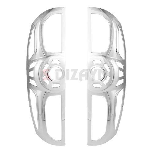 S-Dizayn Fiat Doblo Abs Krom Stop Çerçevesi 2 Prç 2010-2015