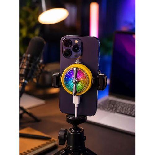 Manyetik Telefon Soğutucu Rgb Fanlı Mobil Oyun Soğutucusu