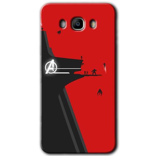 Galaxy J7 2016 Kılıf HD Desen Baskılı Arka Kapak - Avengers Tower