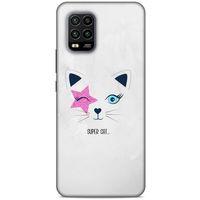 Lopard Xiaomi Mi 10 Lite Uyumlu Kılıf Kediler (19) Kılıfları Süper Kedi