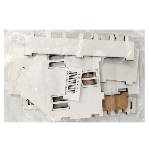 Ahşap Ev Maketi Poşetli