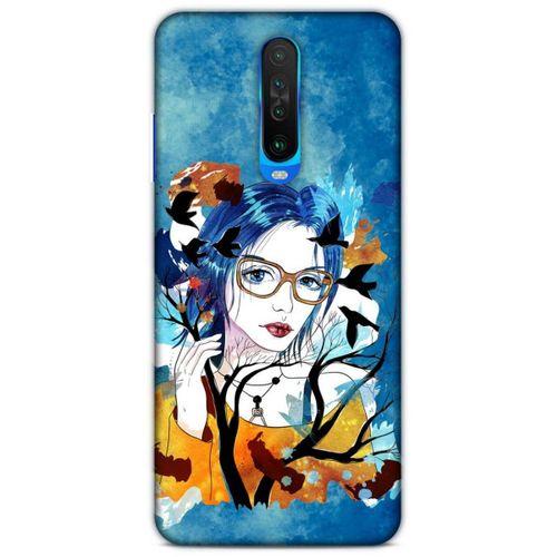 Lopard Xiaomi Poco X2 Uyumlu Kılıf Sürreal Yüzler ♀ (27) Tasarımlı Kılıf Baskılı