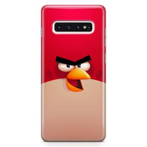 Samsung Galaxy S10 Plus Kılıf Angry Birds Arka Kapak Koruma Desenli Full Koruyucu