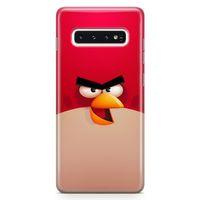 Samsung Galaxy S10 Plus Kılıf Angry Birds Arka Kapak Koruma Desenli Full Koruyucu