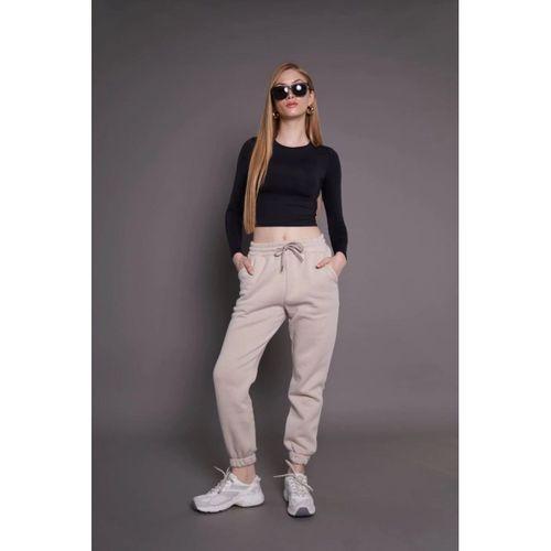 Jogger 3 İplik Şardonlu Cepli Tek Alt
