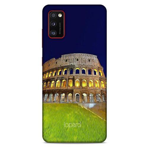 Samsung Galaxy A41 Kılıf Dünya Mimarisi (24) Darbe Emici Kılıf Kolezyum Roma