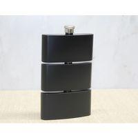 3 Katlı Paslanmaz Çelik Matara Siyah Renk