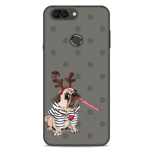 Animax Boynuzlu Pug Vestel Venüs V6 Kılıf Desenli Silikon