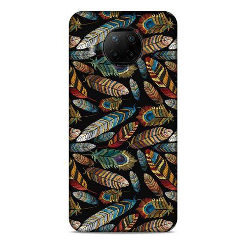 Lopard Xiaomi Redmi Note 9 Pro 5G Uyumlu Kılıf Tüyler (28) Arka Kapak