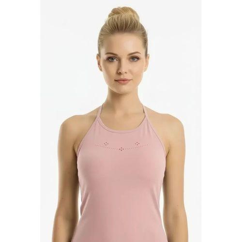 Boyundan Bağlamalı Taş İşlemeli Atlet