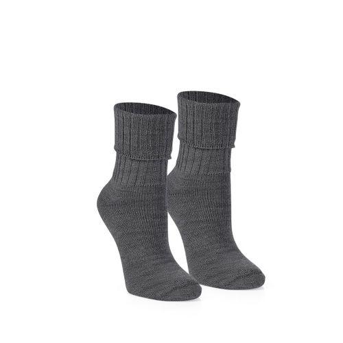 3'lü Kışlık Kadın Yün 'lü Uyku Çorabı SOFT TOUCH