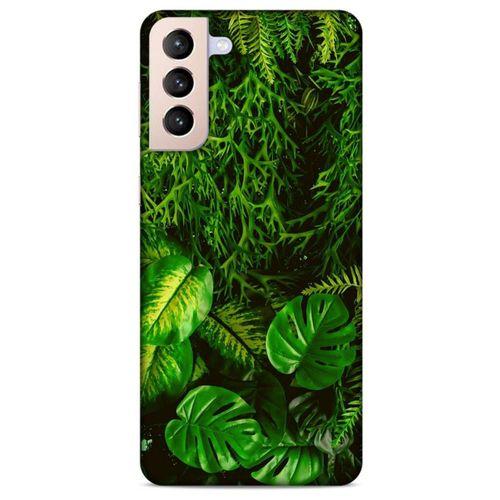Lopard Samsung Galaxy S21 Plus Uyumlu Kılıf Bahar (5) Koruma Kabı Yapraklar