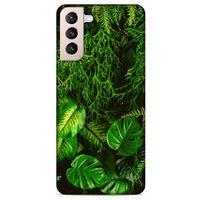 Lopard Samsung Galaxy S21 Plus Uyumlu Kılıf Bahar (5) Koruma Kabı Yapraklar