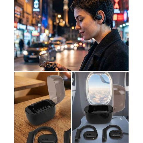 Şarj Kutulu Kablosuz Kulaklık Dokunmatik Kontrol Stereo Ses Deneyimi