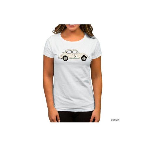 Volkswagen The Beetle 5 Beyaz Kadın Tişört