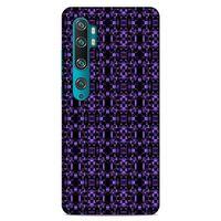 Lopard Xiaomi Mi Note 10 Uyumlu Kılıf PiXel (22) Tam Koruma Kılıfı Mor