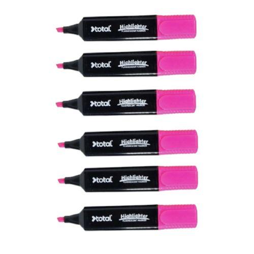 TOTAL FOSFORLU KALEM PEMBE  ( 6 Adet )