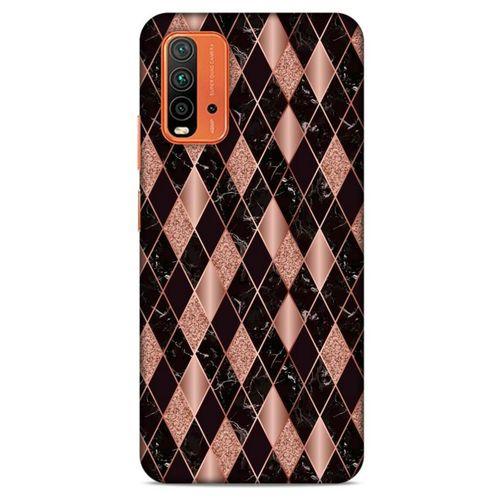 Lopard Xiaomi Redmi Note 9 4g Uyumlu Kılıf Mermer Desenli (25) Antişok Kapak