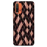 Lopard Xiaomi Redmi Note 9 4g Uyumlu Kılıf Mermer Desenli (25) Antişok Kapak