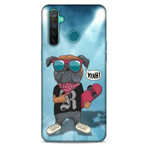 Oppo Realme 5 Pro Kılıf Köpek Kıyafetleri (4) Koruma Kılıfı Bulldog Fular