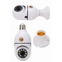 Gece Görüşlü Akıllı Dönebilen Ev Kamerası Ampül Kamera