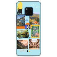 Lopard Huawei Mate 20 Pro Uyumlu Kılıf Şehirli ※ (30) Hakkari Silicone Case