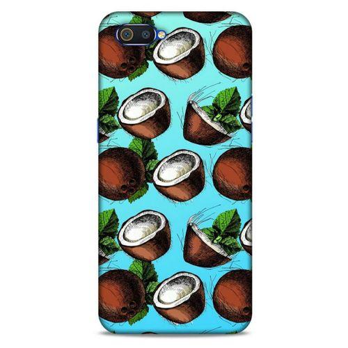 Frutix Hindistan Cevizi 02 Oppo Realme C2 Kılıf Desenli Silikon