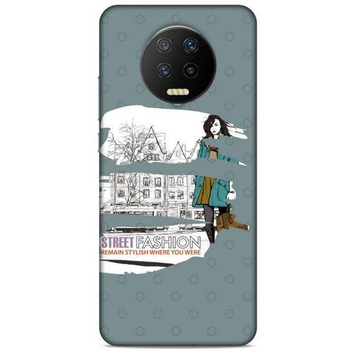 Lopard İnfinix Note 7 Uyumlu Kılıf Sokak Modası (93) Thin Fit Kılıf