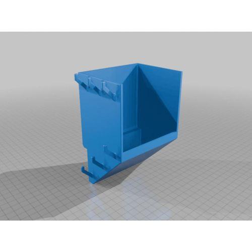 3D baskı giriş alanı anahtarlıklı depolama rafı (Bu ürün Sadece Plastik parçadır - Almadan Önce Soru Sorabilirsiniz)