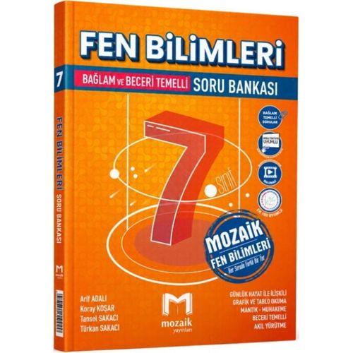 7. Sınıf Fen Bilimleri Soru Bankası Mozaik Yayınları