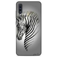 Y.Liva-2020 (Zebra) Samsung Galaxy A70 Kılıf Silikon Kapak Desenli