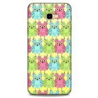 Baykuşlar (36) Desenli Silikon Kapak Telefon Kabı Samsung Galaxy J4 Plus Kılıf