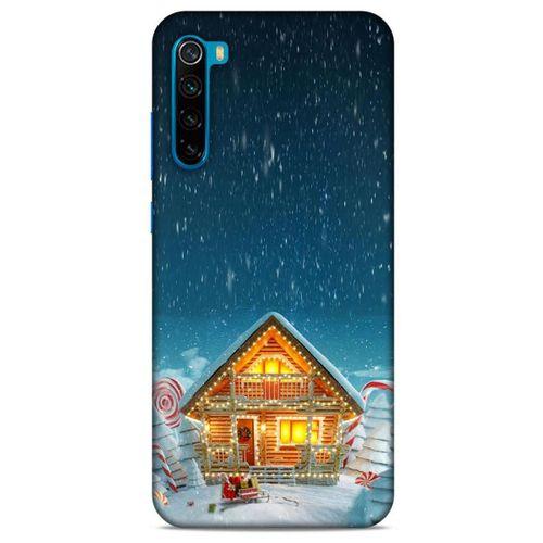 Xiaomi Redmi Note 8T Kılıf Snowix (8) Baskılı Kılıf Lacivert