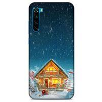 Xiaomi Redmi Note 8T Kılıf Snowix (8) Baskılı Kılıf Lacivert