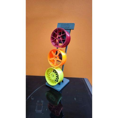 Üçlü Jant Dekoratif Aksesuar Renkli Modern Salon Dekoru