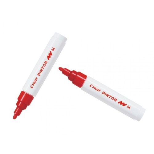 PILOT PİNTOR (M) YUVARLAK UÇ KIRMIZI ( İki Adet )