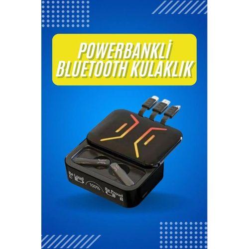 Bluetooth Kulaklık Dahili Powerbank Kablolu Düşük Gecikmeli Bluetooth 5 2