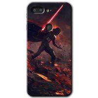 General Mobile GM 9 Pro HD Baskılı Kılıf + 9D Tam Ekran Koruyucu - Darh Vader Wars