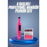 Profesyonel Manikür Pedikür Seti Törpü Makinesi Protez Tırnak Çıkarma