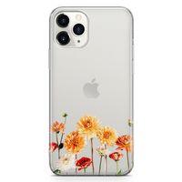 Apple iPhone 11 Pro Max Kılıf Buket Çiçek Arka Kapak Koruma Desenli Full Koruyucu