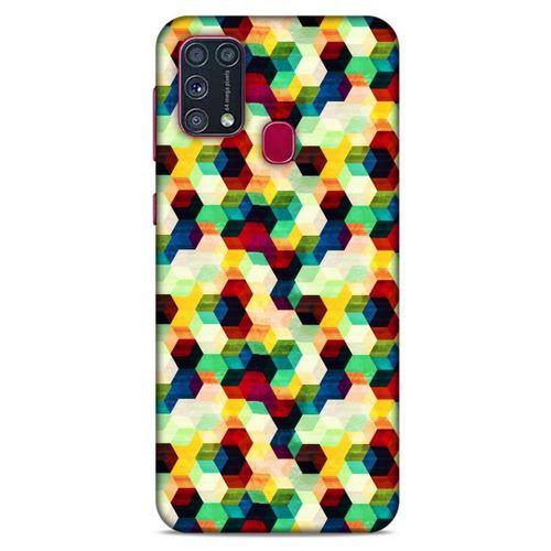 Geometrix 23 Samsung Galaxy M31 Kılıf Silikon Kapak