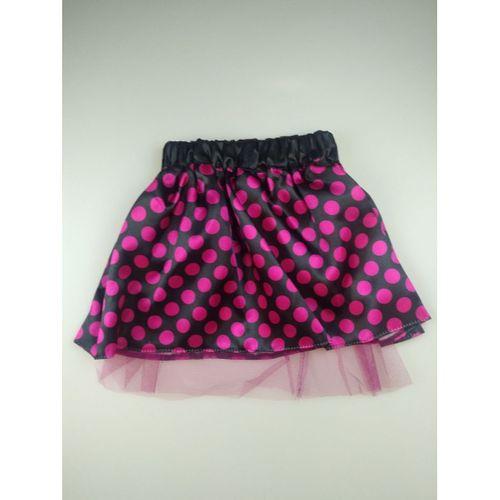 ETEK SİYAH FUŞYA PUANLI