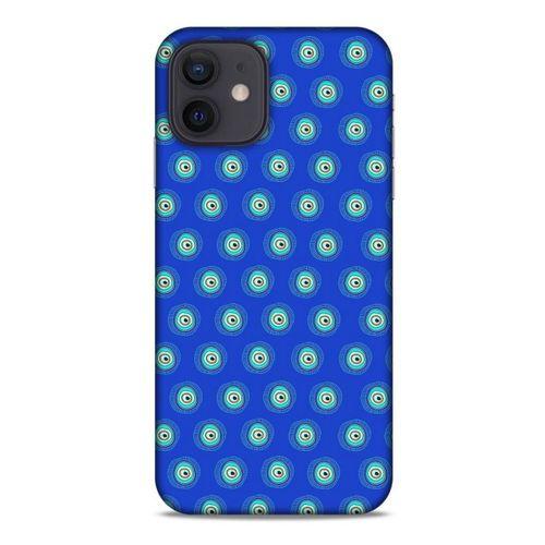 Nazarium (2) Desenli Silikon Kapak Apple iPhone 12 Kılıf