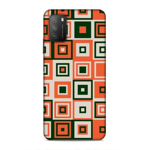 Xiaomi Poco M3 Uyumlu Kılıf Insomnia (29) Arka Koruma Kılıfı Turuncu Siyah