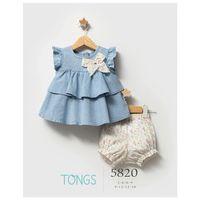 Tongs Baby Tongs Jeans Universe İkili Takım 5820 Mavi