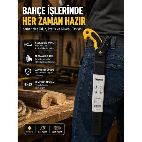 Ahşap Ve Dal Kesiminde Etkili Bahçe Bıçkısı
