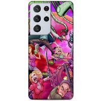 Samsung Galaxy S21 Ultra Uyumlu Kılıf Rick And Morty (43) Thin Fit Kılıf Jerry C-500A