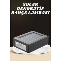 Dekoratif Duvar Lambası Solar Güneş Enerjili Bahçe Aydınlatması