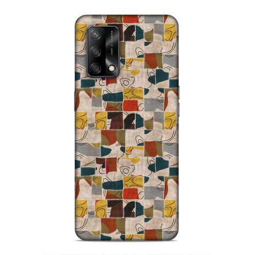 Oppo A74 4G Uyumlu Kılıf Romans (9) Kılıf Sarı Lacivert