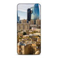 Oppo Reno 2 Uyumlu Kılıf Azarbaijan (31) TPU Kılıf Bakü Kuleler